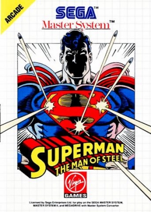 Superman: The Man of Steel【未使用に近い・SMS欧州版